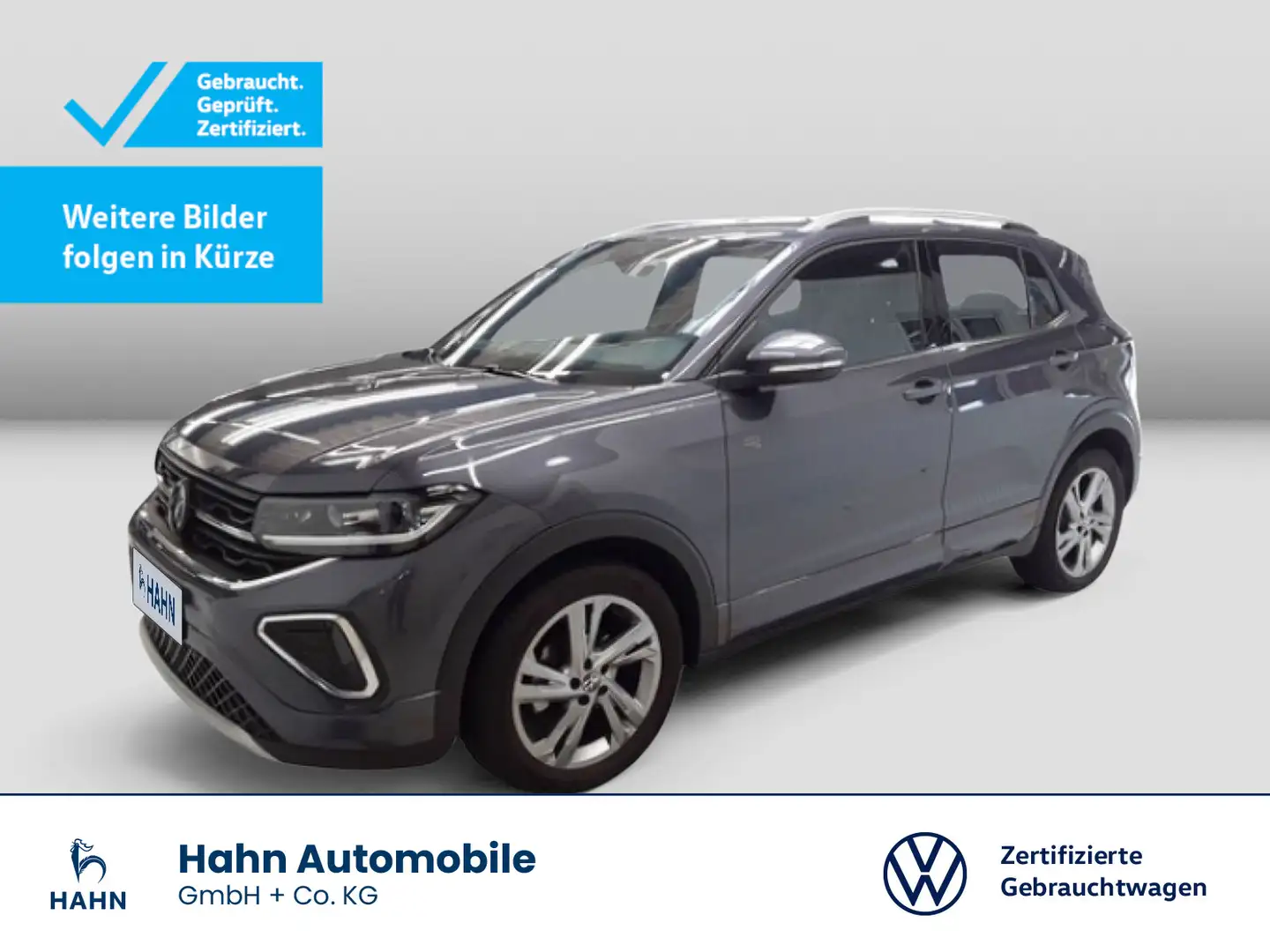 Volkswagen T-Cross 1.0TSI DSG R-Line ACC IQ.Light Navi PDC Grau - 1