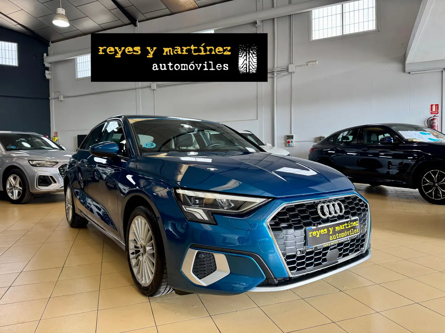 Audi A3 Sportback 35TDI Advanced S tronic Azul - 2