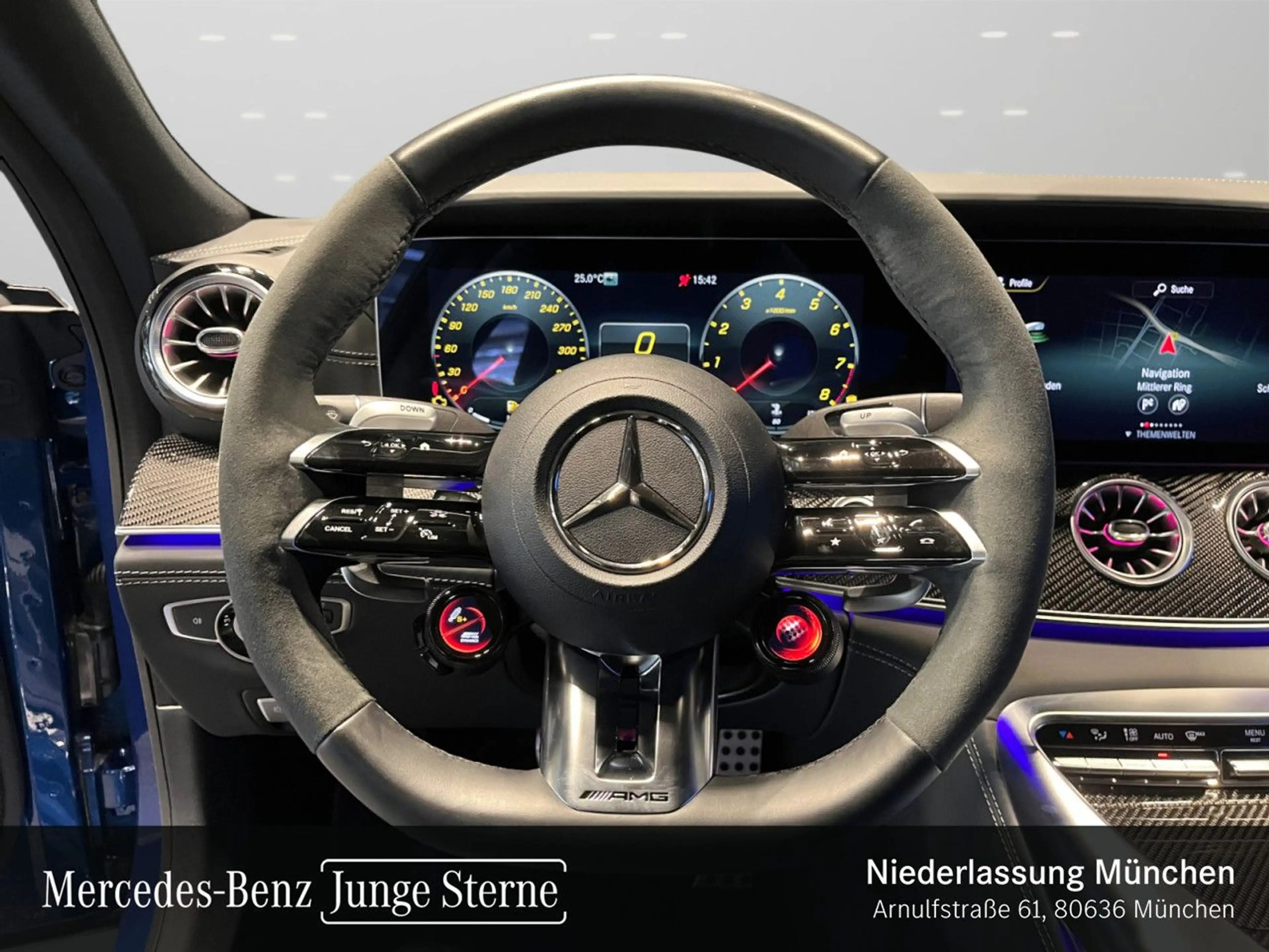 Mercedes-Benz AMG GT 63 S Cp. 4M Keramik AeroPak Perf-Abgas HUD — photo 11
