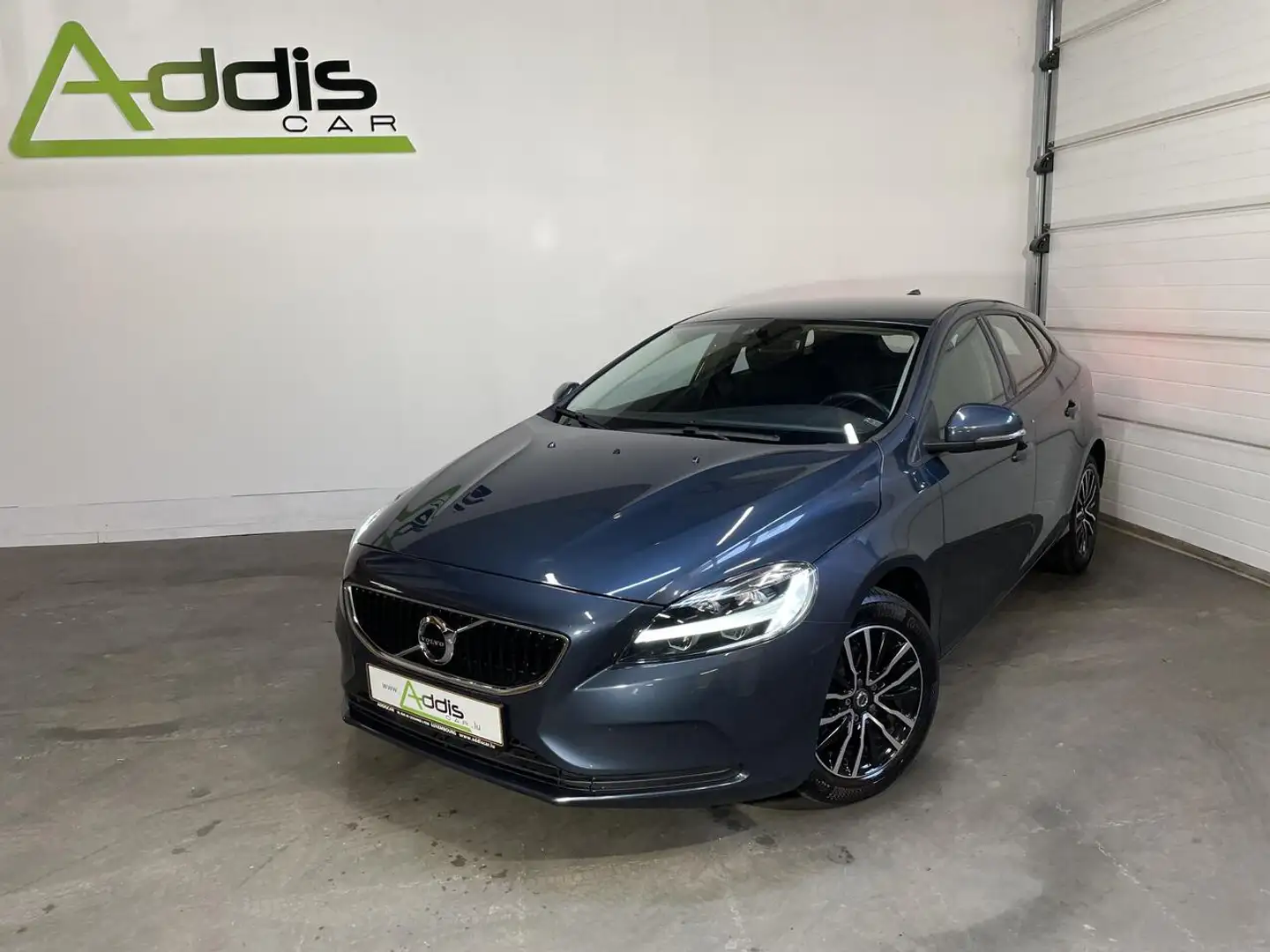 Volvo V40 2.0 D2 120 CV MOMENTUM GPS 5P Bleu - 1