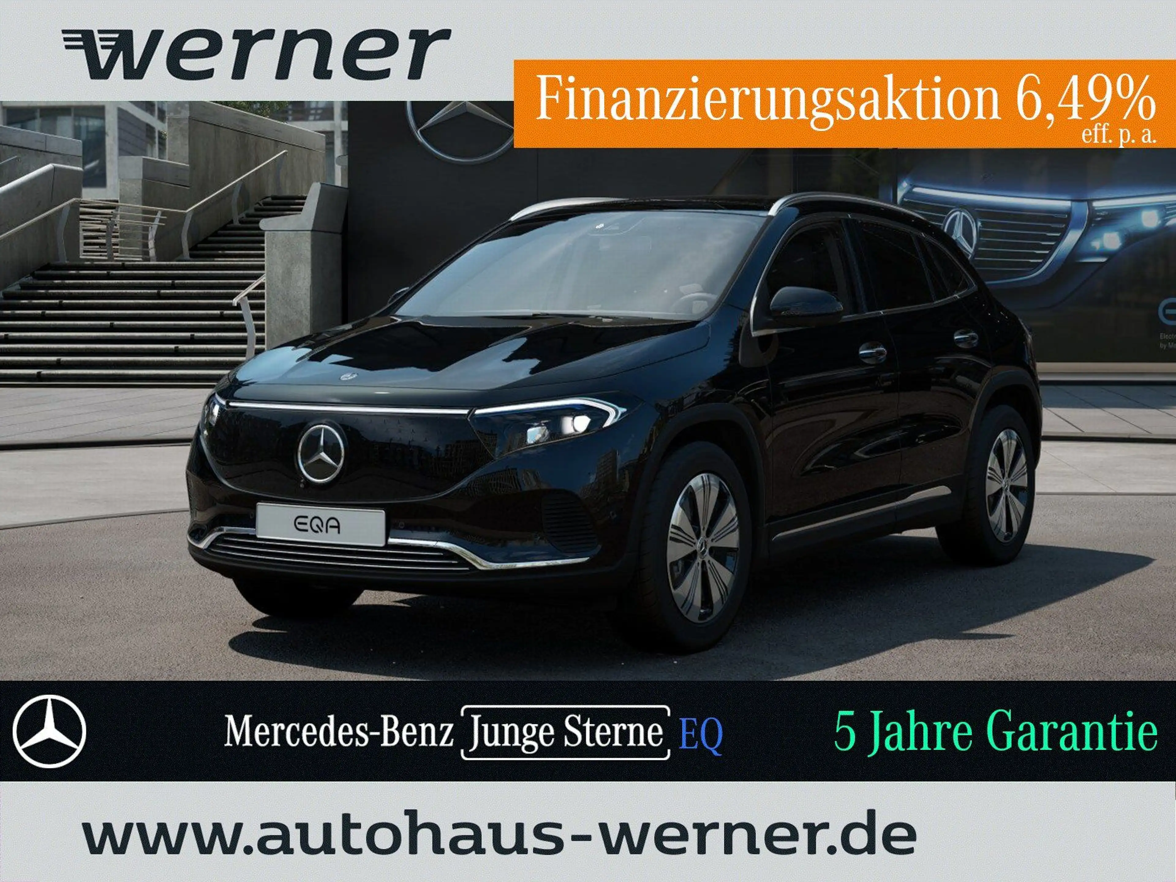 Mercedes-Benz EQA 300 4M PROGR-ADV+ MEMORY FAP PANO 360° SOUND