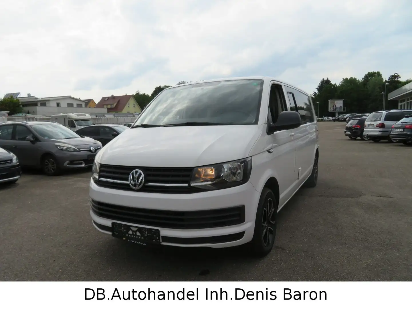 Volkswagen T6 Transporter T6 Wohnmobil EcoProfi lang Küche Dusche Standhei Weiß - 1