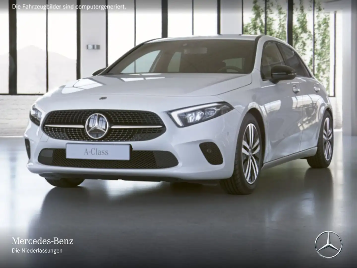 Mercedes-Benz A 180 PROGRESSIVE+NIGHT+LED+KAMERA Blanc - 2