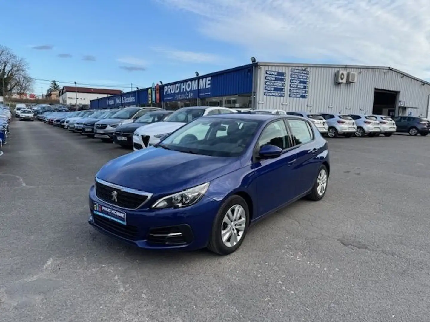 Peugeot 308 1.2 PURETECH 110CH ACTIVE DISTRIBUTION NEUVE Bleu - 1
