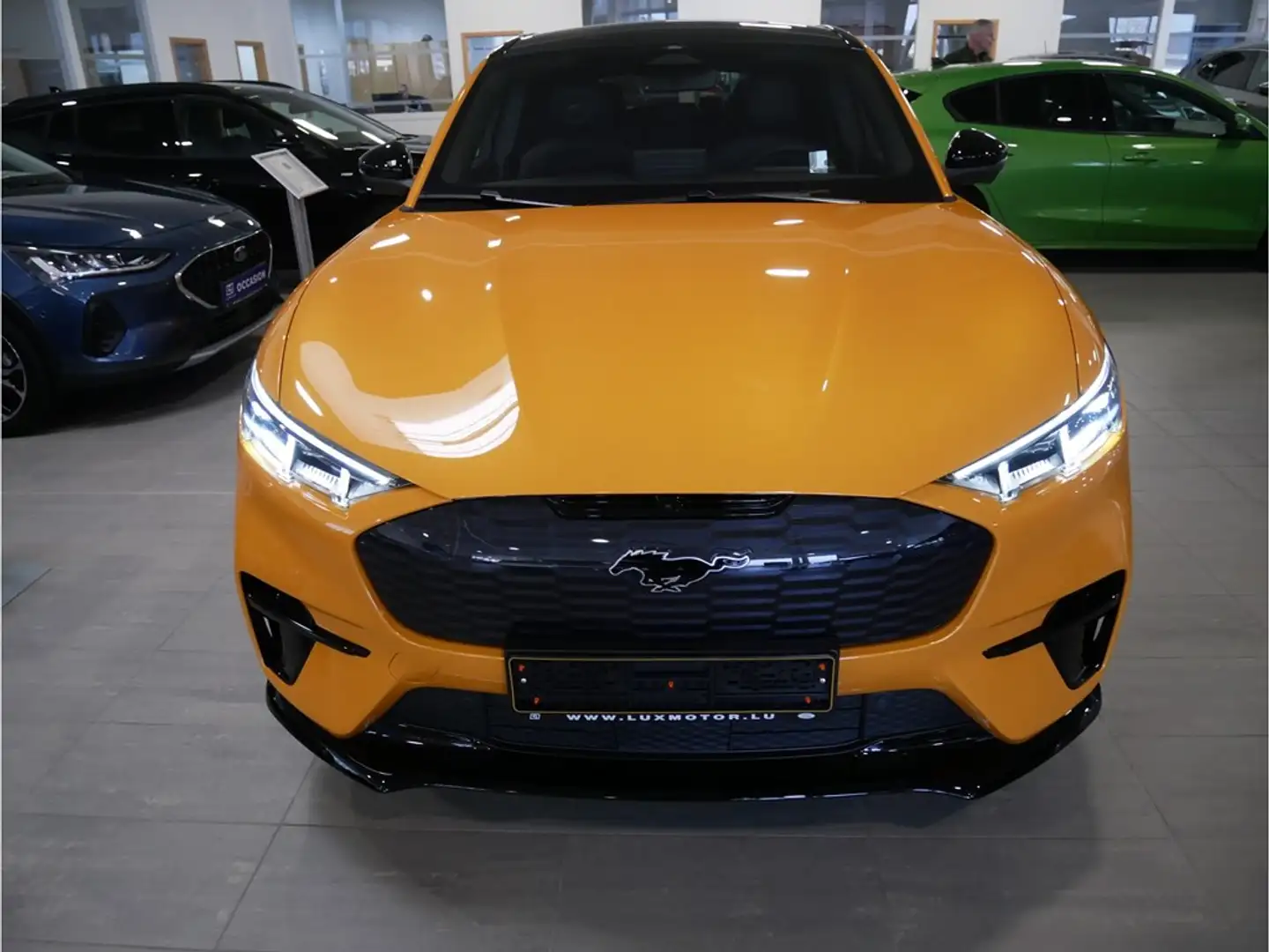 Ford Mustang Mach-E GT 99kWh Extended Range 487ch- A1-GAR 06/2029 Orange - 1