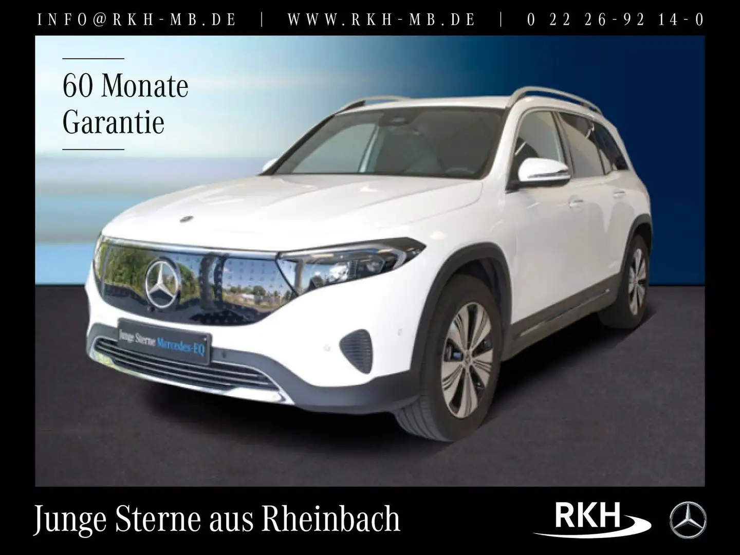 Mercedes-Benz EQB 300 EQB 300 4M Progressive Distron/360°/Totwink/LED Weiß - 1