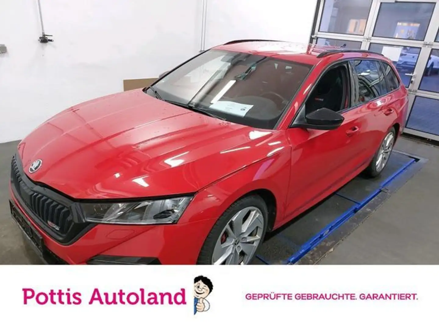 Skoda Octavia Combi 2.0 TDI DSG RS PLUS STANDHZG AHK M Rot - 1