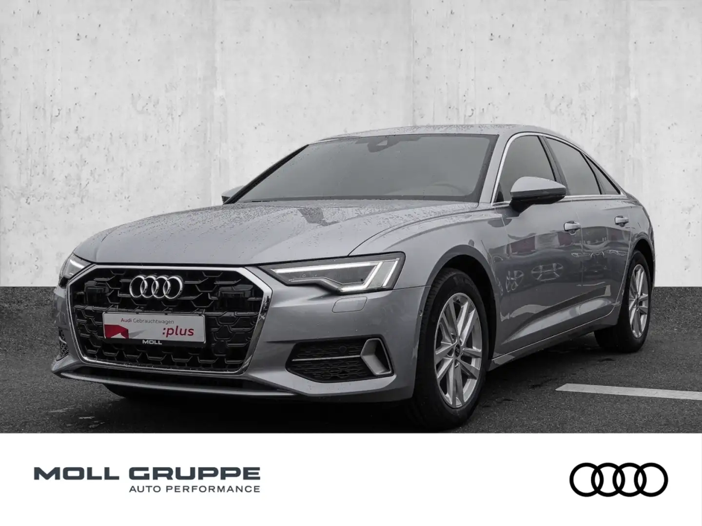 Audi A6 40 2.0 TDI advanced NAVI ACC EL.HECK KEYLESS Zilver - 1