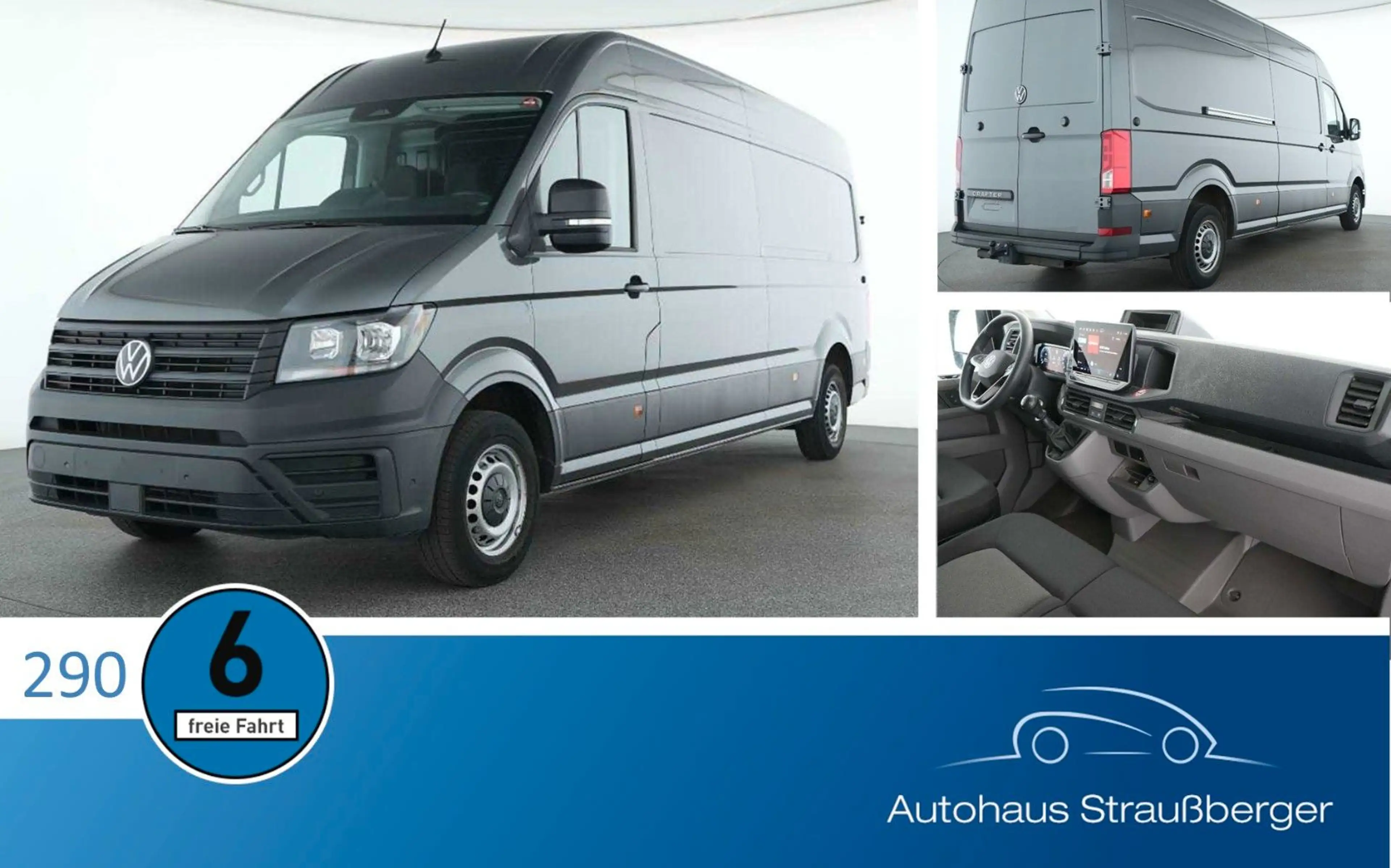 Volkswagen Crafter Kasten 35 LR Hochdach FWD AHK Klimaanl.