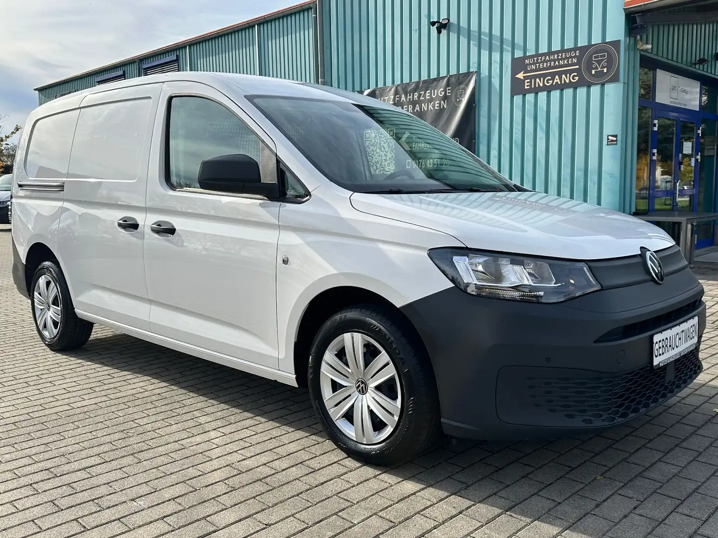 Volkswagen Caddy Kasten Cargo Maxi/FLÜGELT+AHK+NAVI+GRA+MFL Blanc - 1