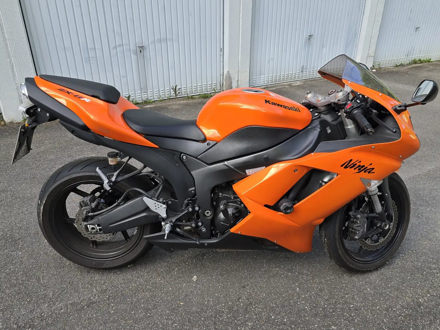 Kawasaki Ninja ZX-6R Portocaliu - 2