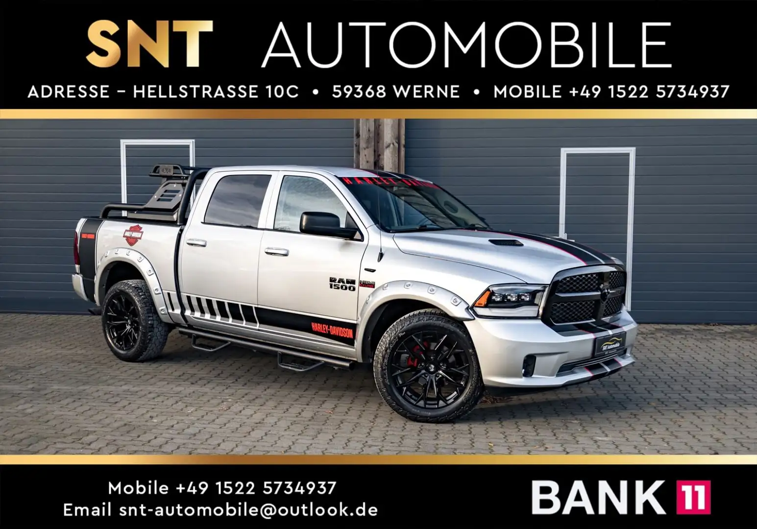 Dodge RAM 1500 V8 5.7 Hemi Android Argent - 1