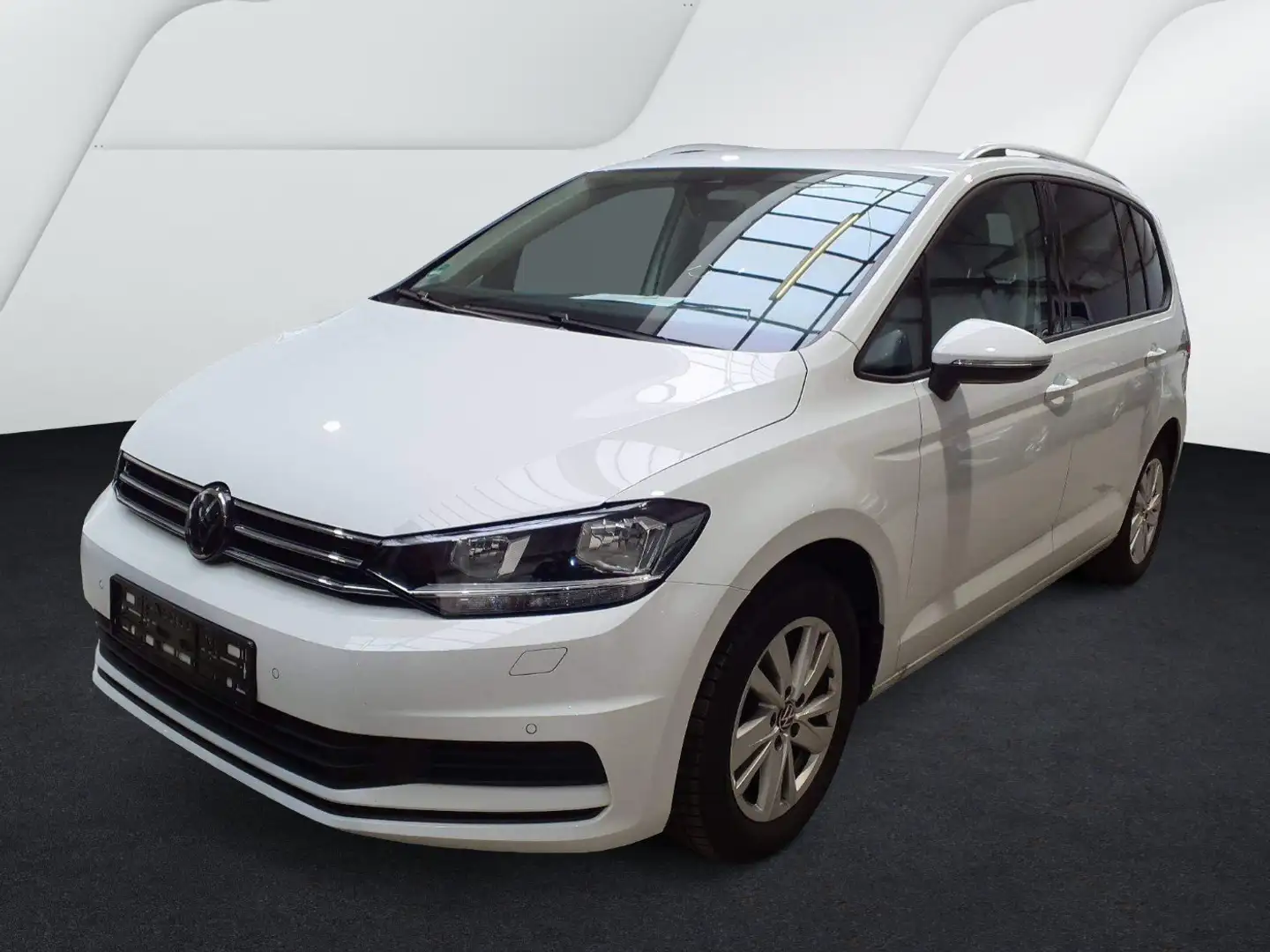 Volkswagen Touran CL 1.5TSI 150PS DSG ACC.7-SITZE.AHK.KAMERA.NAVI+VC Weiß - 2