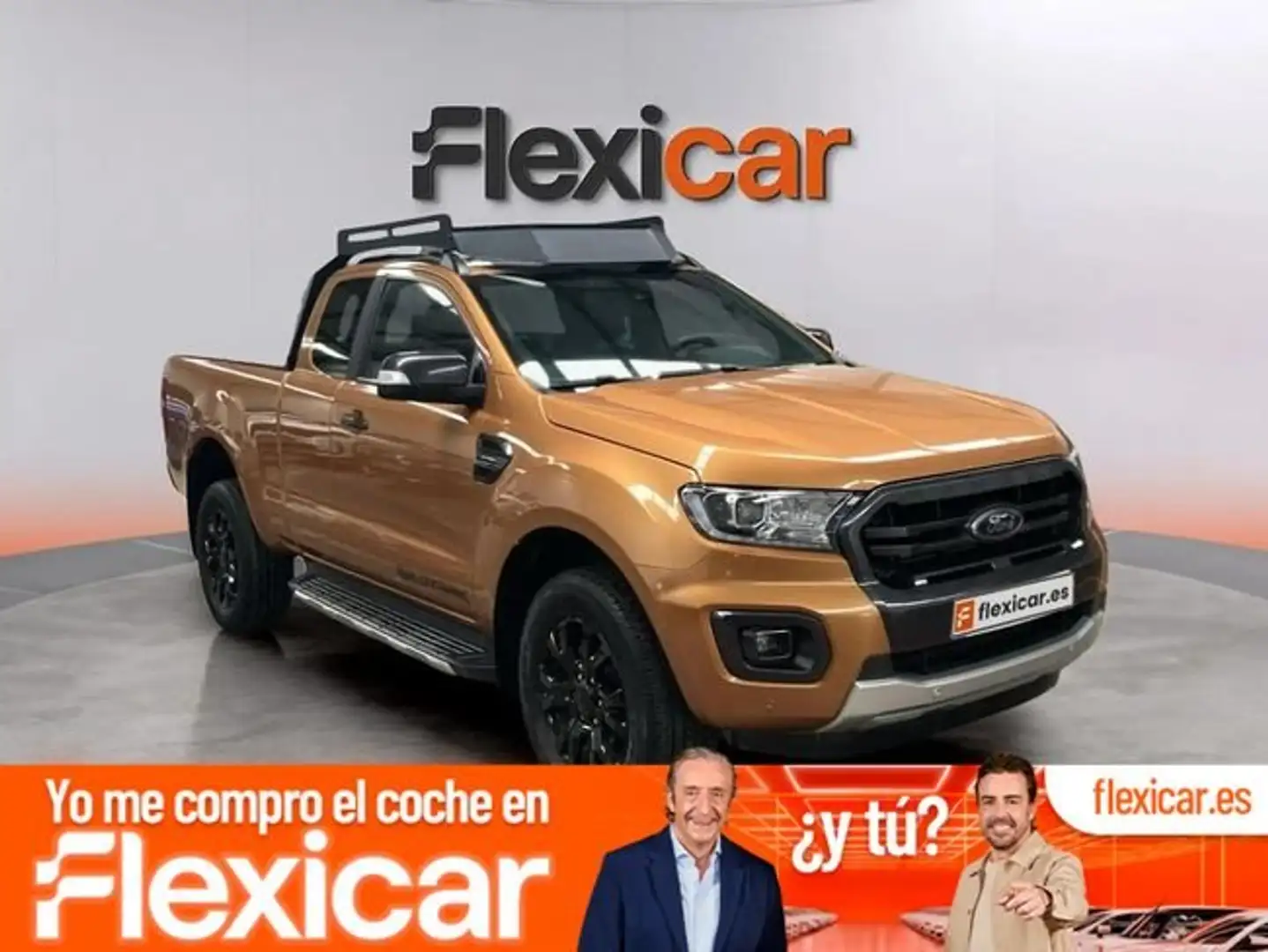 Ford Ranger 2.0 Ecobl 4x4 Cabina Sencilla Wildtrack AT Naranja - 1