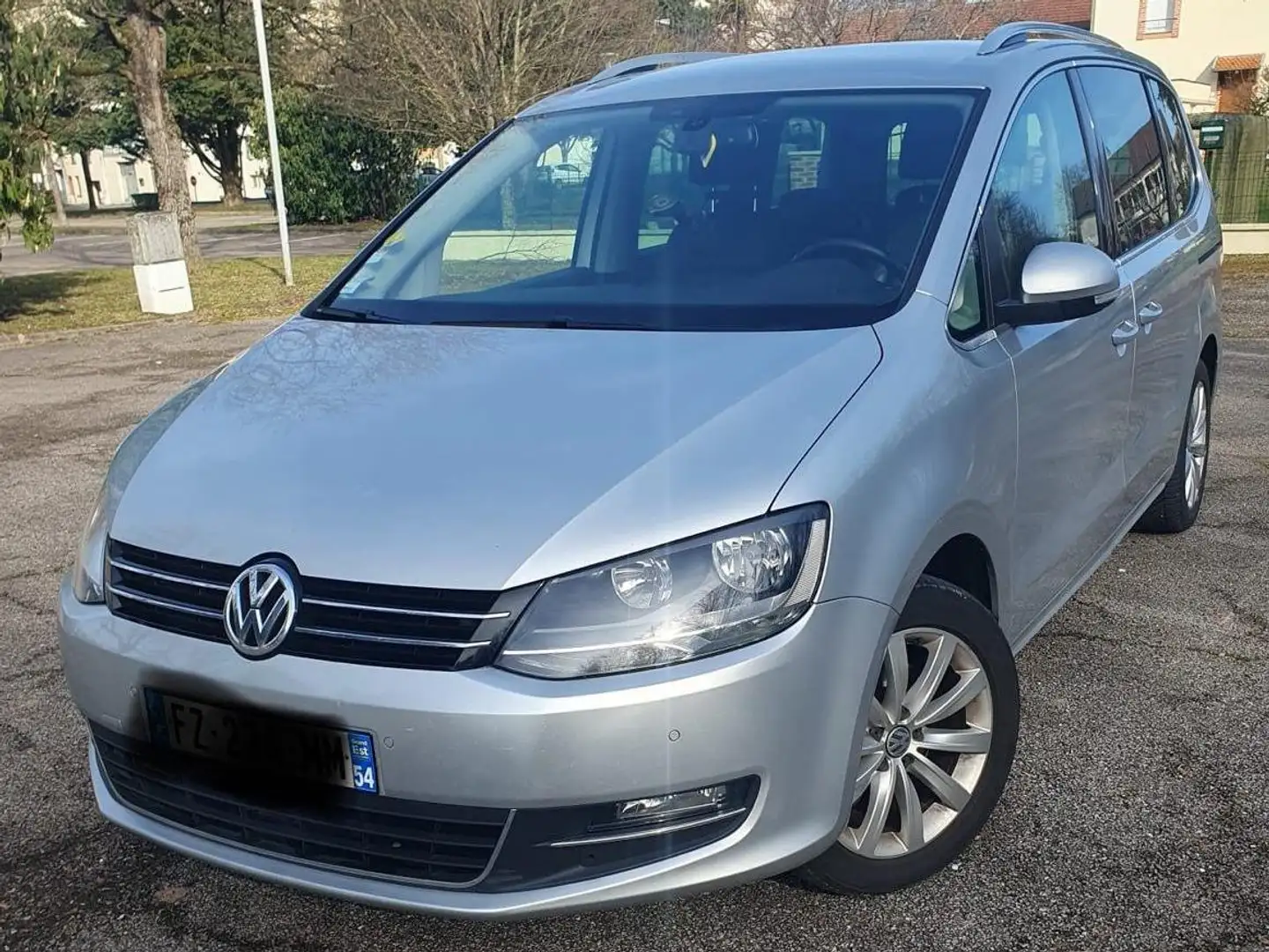 Volkswagen Sharan 2.0 TDI 140 FAP BlueMotion Technology Confortline Argent - 1