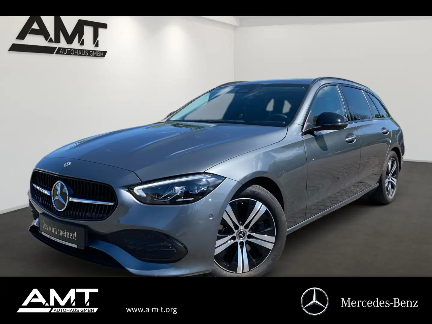 Mercedes-Benz C 200 C 200 T Avantgarde+AHK+Night+Kamera+MBUX Premium Grau - 1