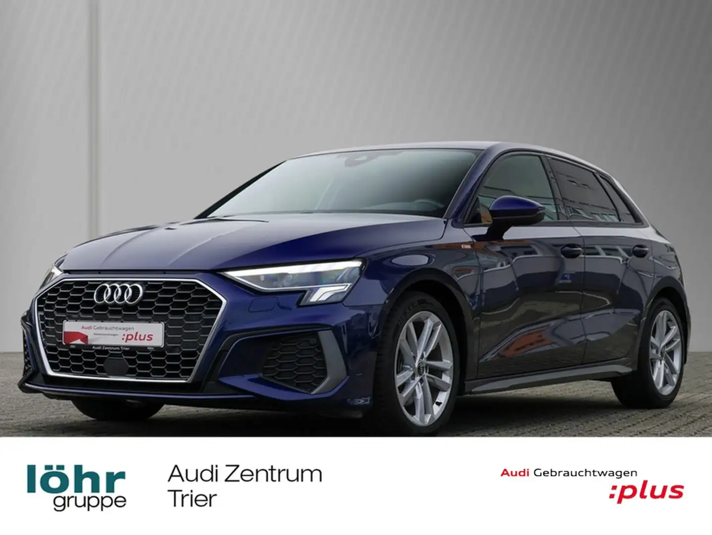 Audi A3 Sportback 35 TFSI S-line S-tronic Blau - 1