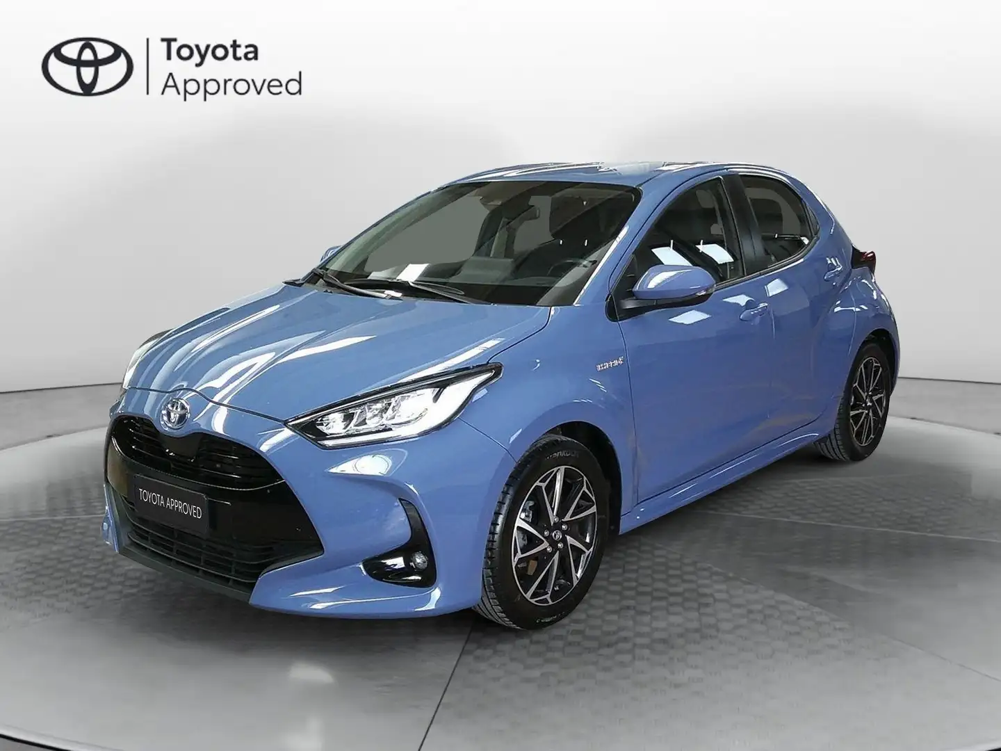 Toyota Yaris Yaris 1.5 Hybrid 5 porte Trend Bleu - 1