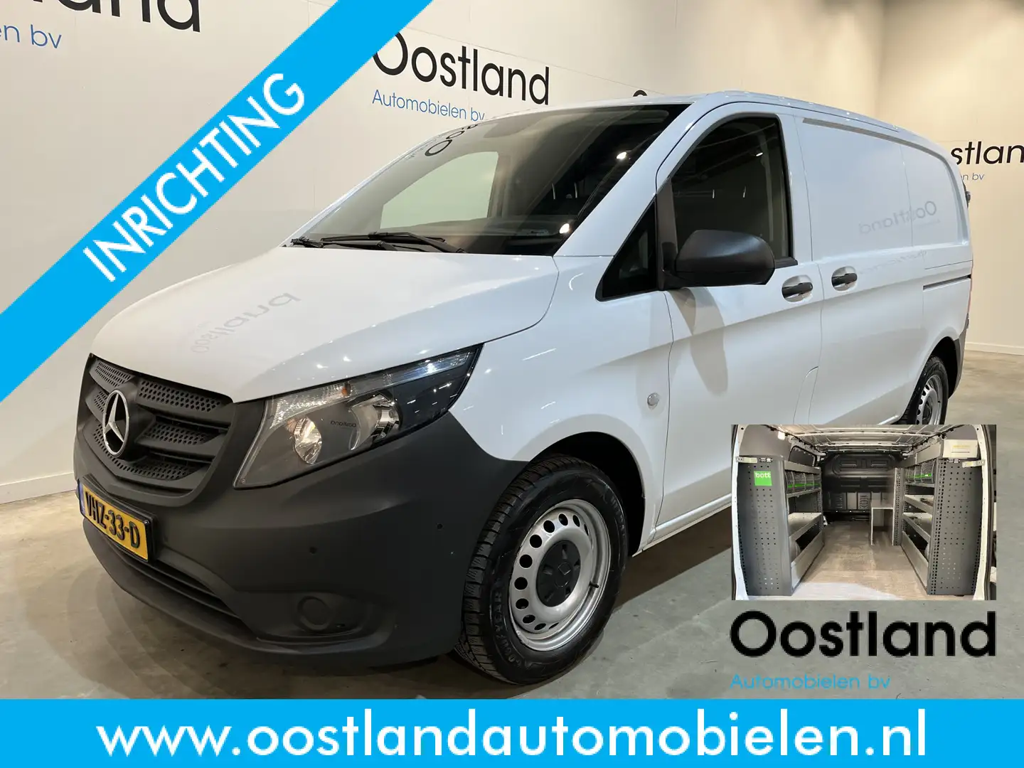 Mercedes-Benz Vito 116 CDI RWD Servicebus / Bott Inrichting / Euro 6 Wit - 1