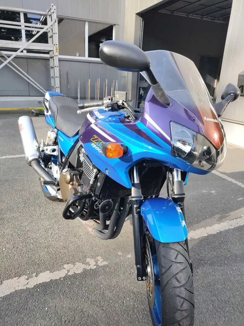 Kawasaki ZRX 1200 Ausführung S blau Azul - 1