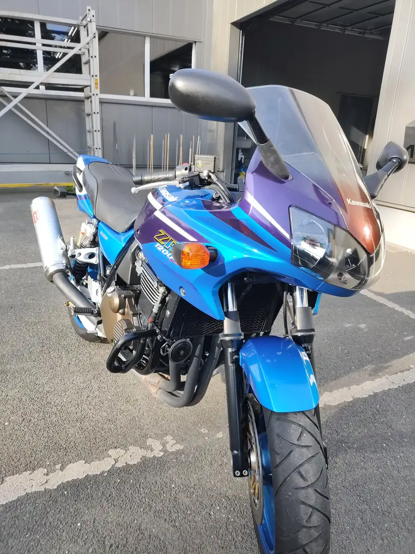 Kawasaki ZRX 1200 Ausführung S blau Modrá - 1