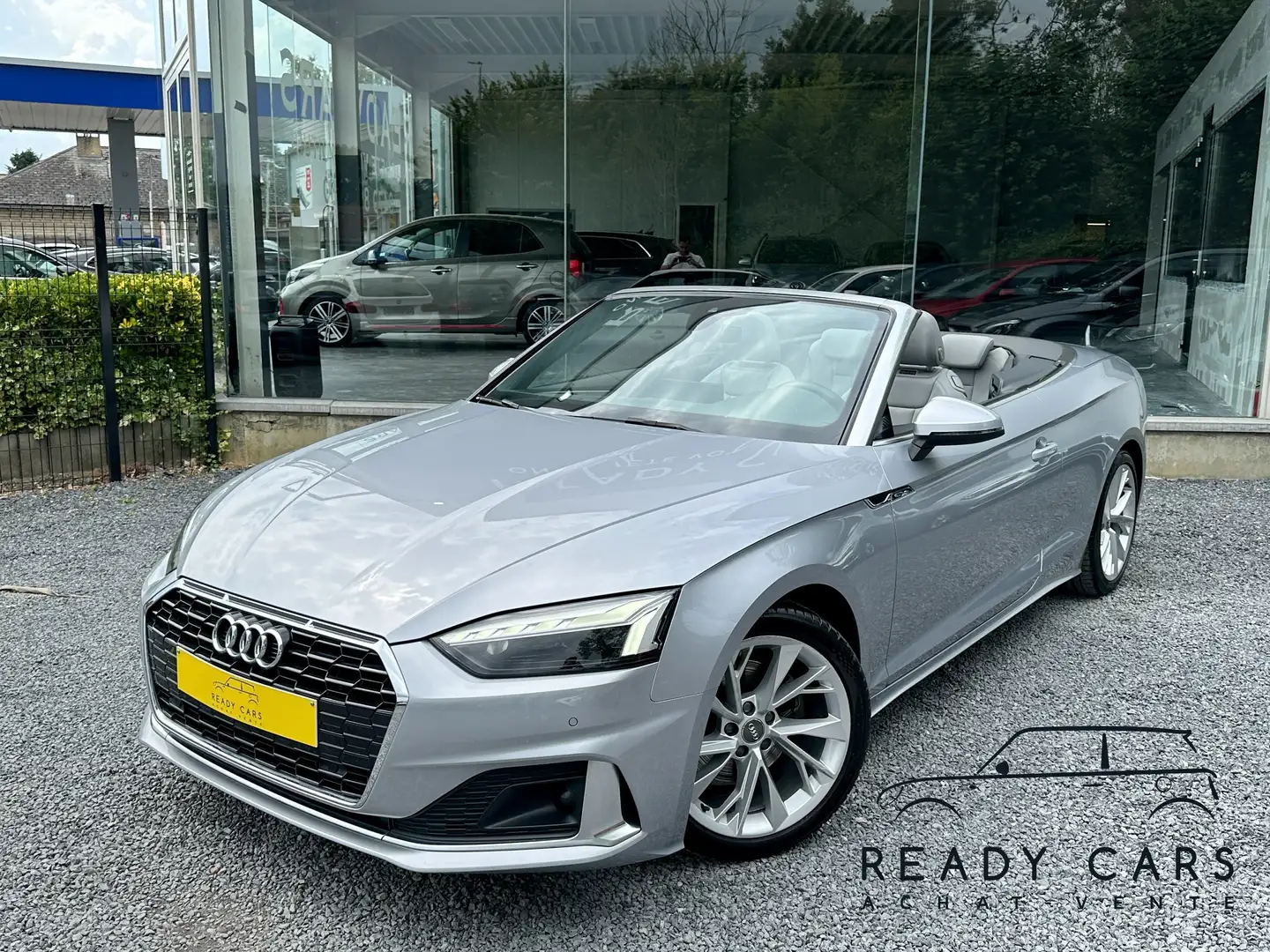 Audi A5 A5 Cabriolet 35TDi*FULL OPTION*LED*CAMERA*GARANTIE Gris - 1