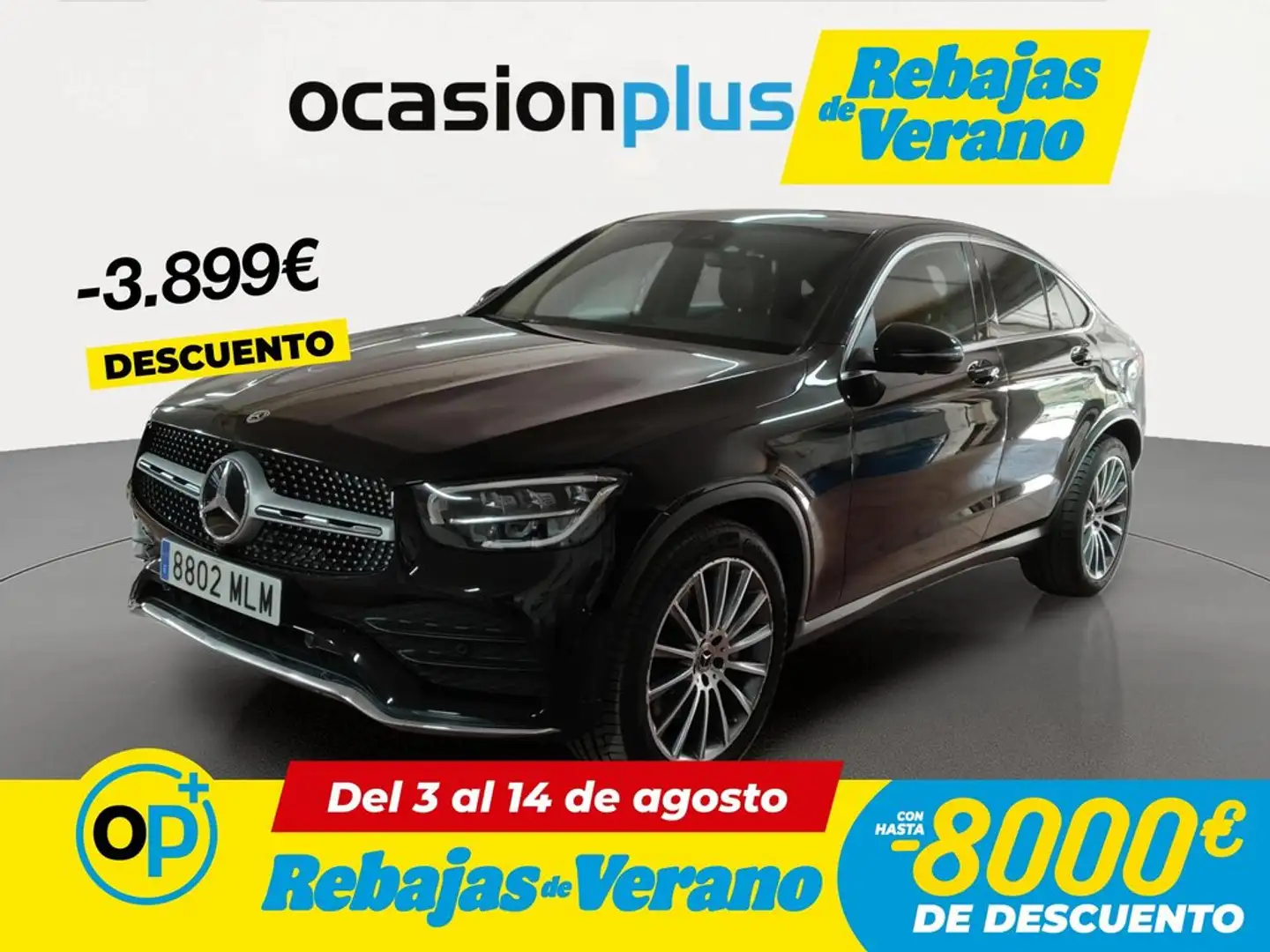 Mercedes-Benz GLC 220 Coupé 220d 4Matic 9G-Tronic Negro - 1