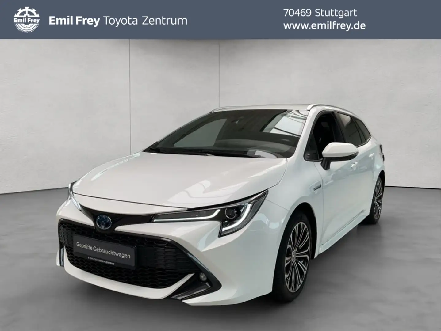 Toyota Corolla 1.8 Hybrid Touring Sports Team D / LED Blanc - 1