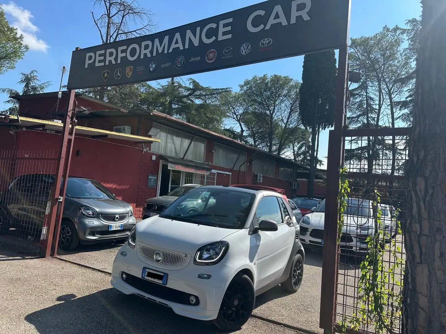 smart forTwo fortwo 90 0.9 Turbo twinamic cabrio *PROMO* Bianco - 1