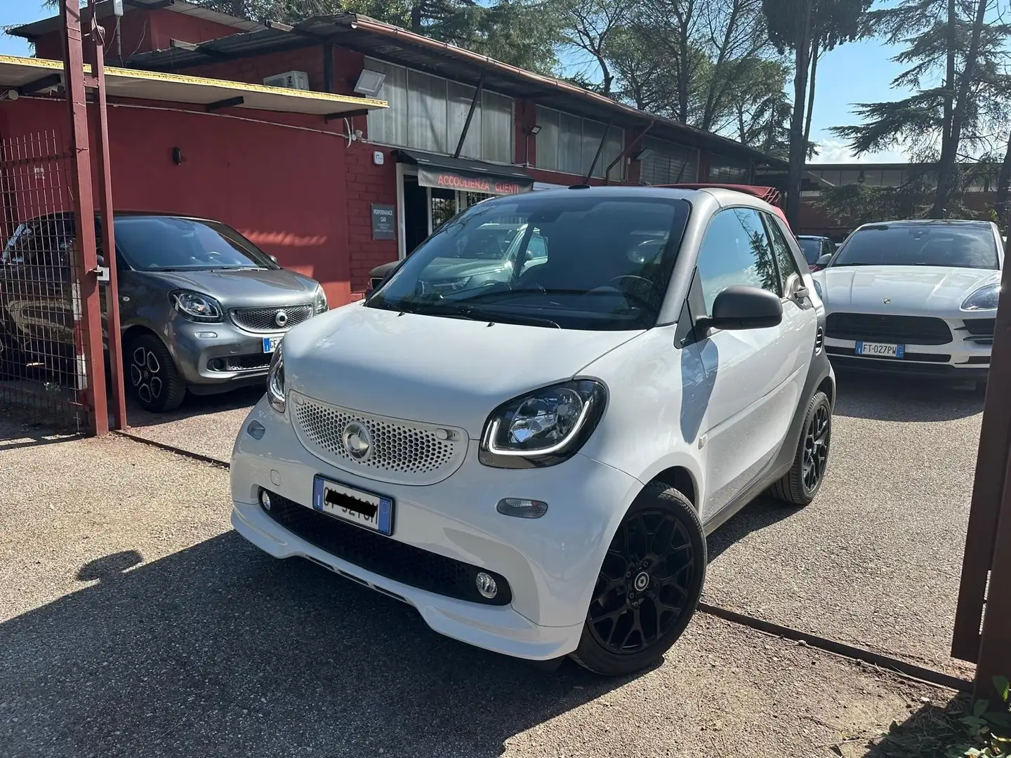 smart forTwo fortwo 90 0.9 Turbo twinamic cabrio *PROMO* Bianco - 2