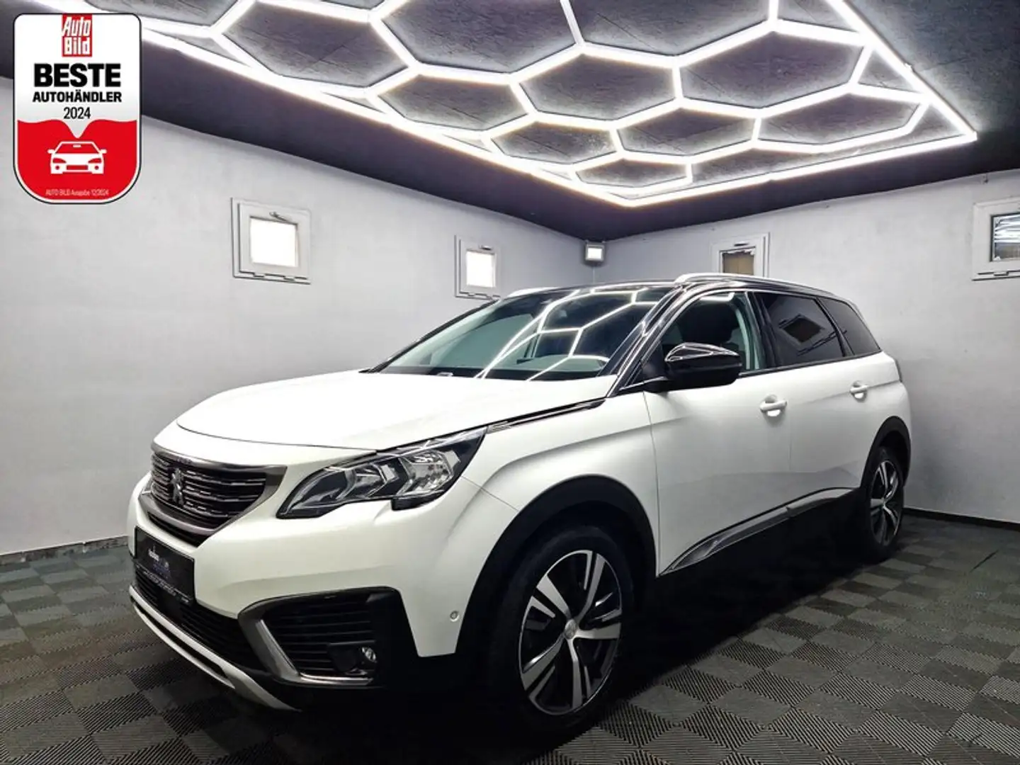 Peugeot 5008 Allure |7 SITZER|AOTUM|LEDER|SITZHEIZUNG Weiß - 1