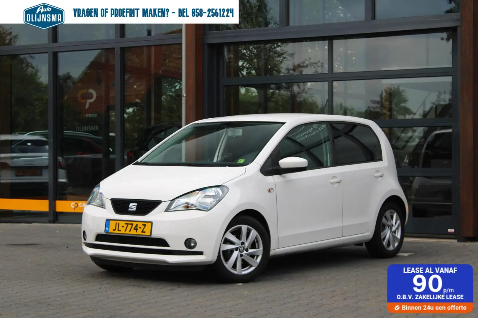 SEAT Mii 1.0 Sport Connect|Navi|Parkeersensoren| Bianco - 1
