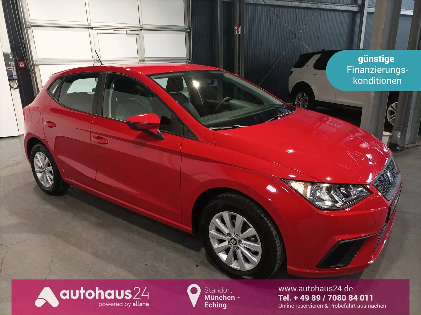 SEAT Ibiza 1.0 MPI Style Navi|ParkPilot|Sitzheizung Rood - 1