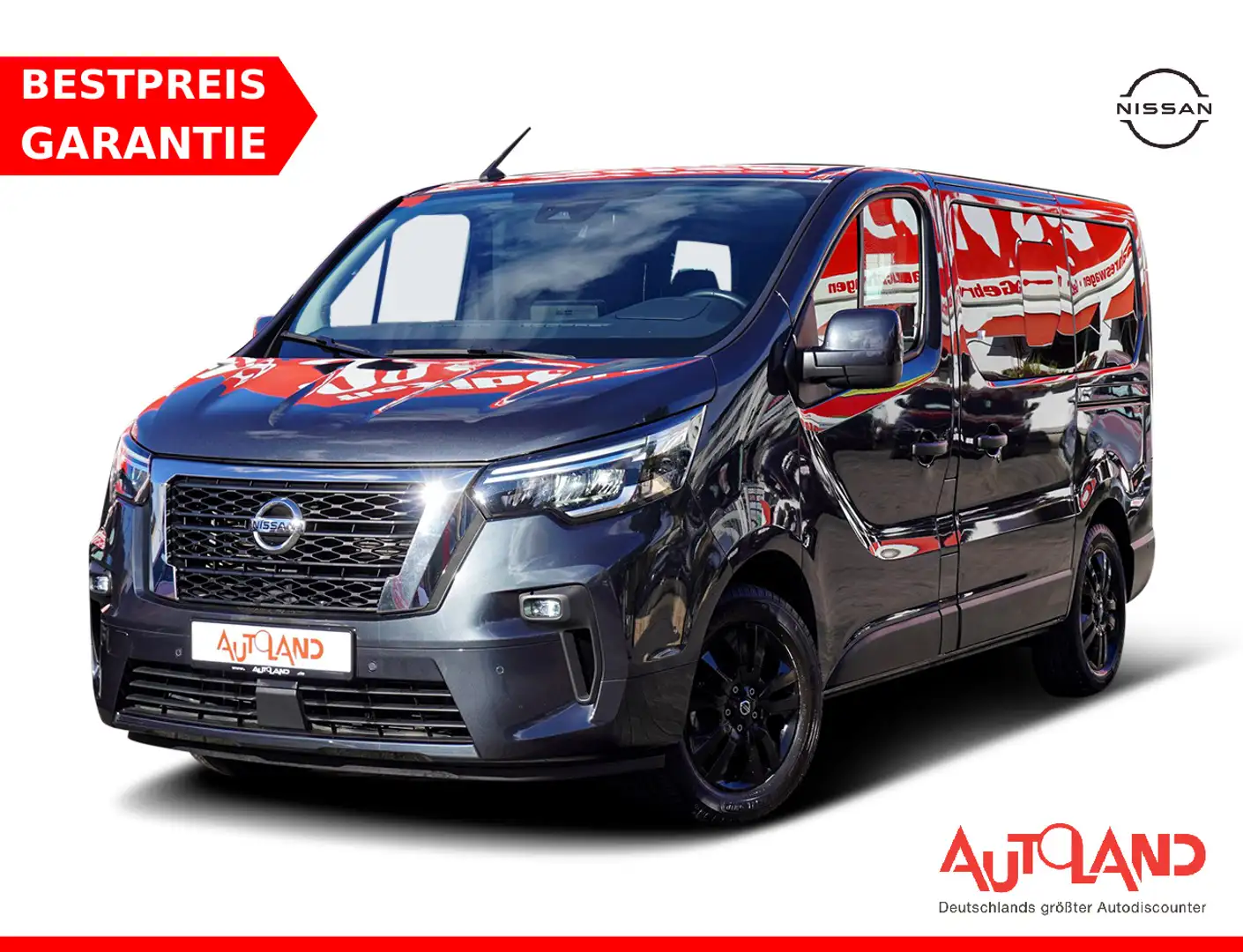Nissan Primastar Kombi 2.0 dCi L1H1 2,8t Tekna DCT AHK Gris - 1