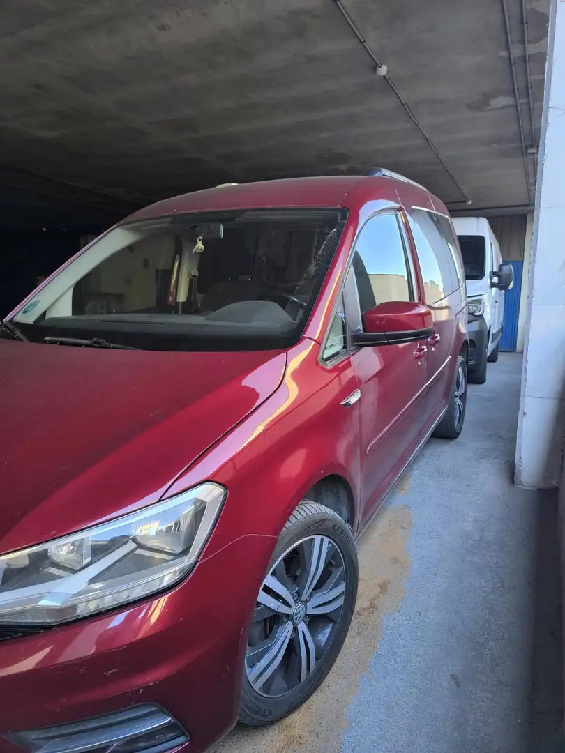 Volkswagen Caddy Caddy 2.0TDI Comfortline 140 Rojo - 2