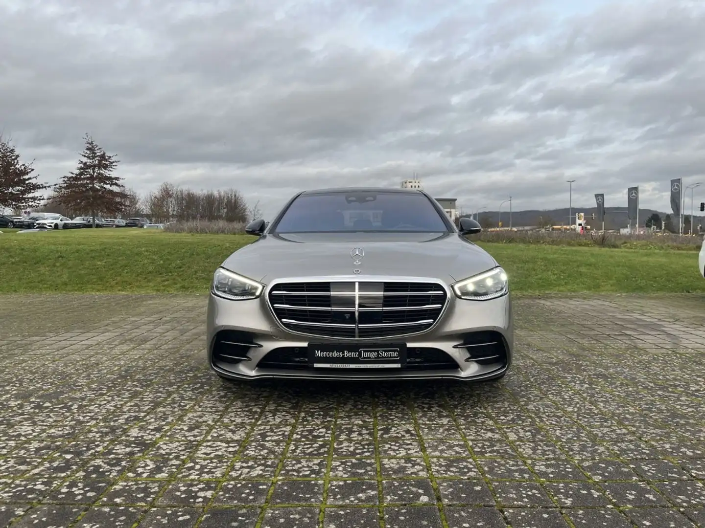 Mercedes-Benz S 580 4MATIC Limousine Langversion AMG+BURM+360 Silber - 2