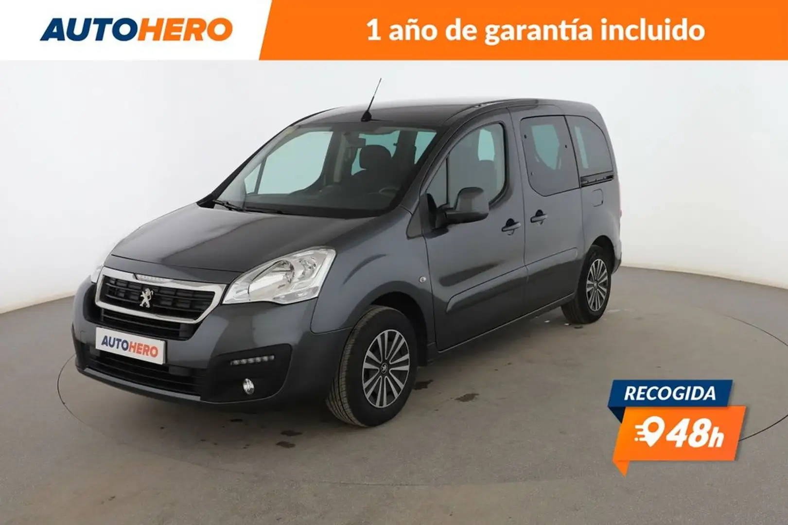 Peugeot Partner 1.6 Blue-HDi Active Gris - 1