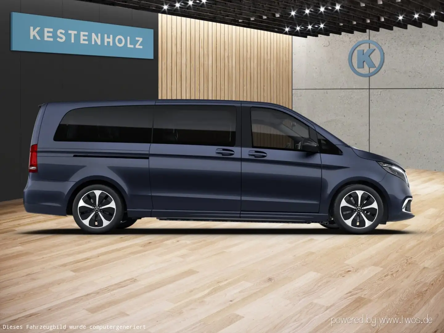 Mercedes-Benz EQV 300 EQV 300 AVANTGARDE Extralang *NAVI*360°*SITZKLIMA*LED Bleu - 2