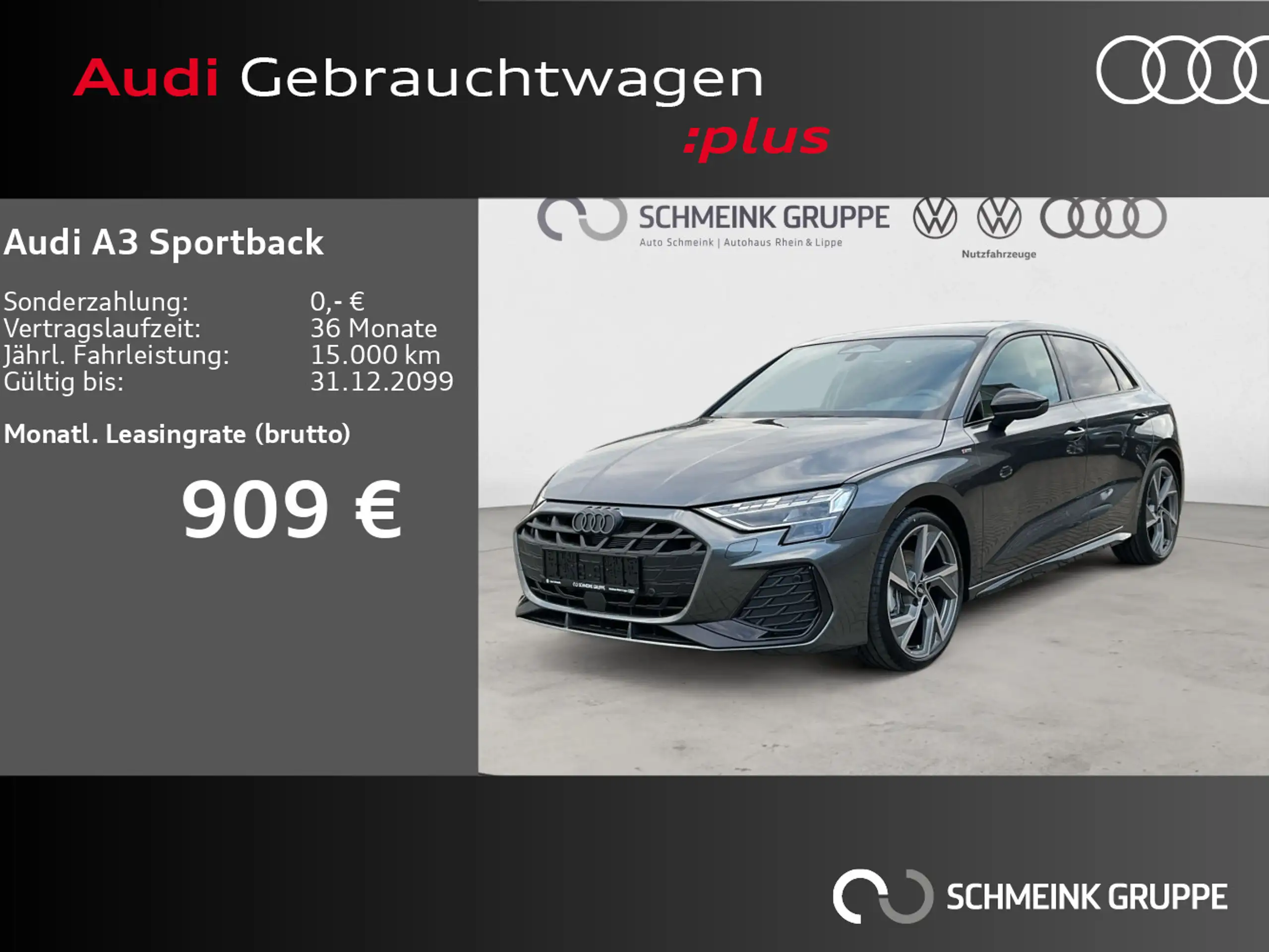 Audi A3 TFSI quattro S line MATRIX PANO, 2026, Petrol, Automatic gear ...