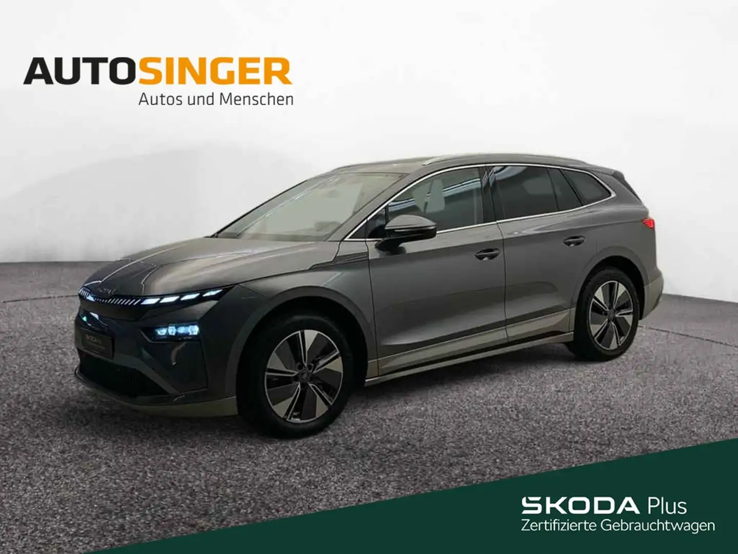 Skoda Enyaq 85x *WÄRME*PANO*MATRIX*AHK*ACC*360*HUD*NAV Grau - 1