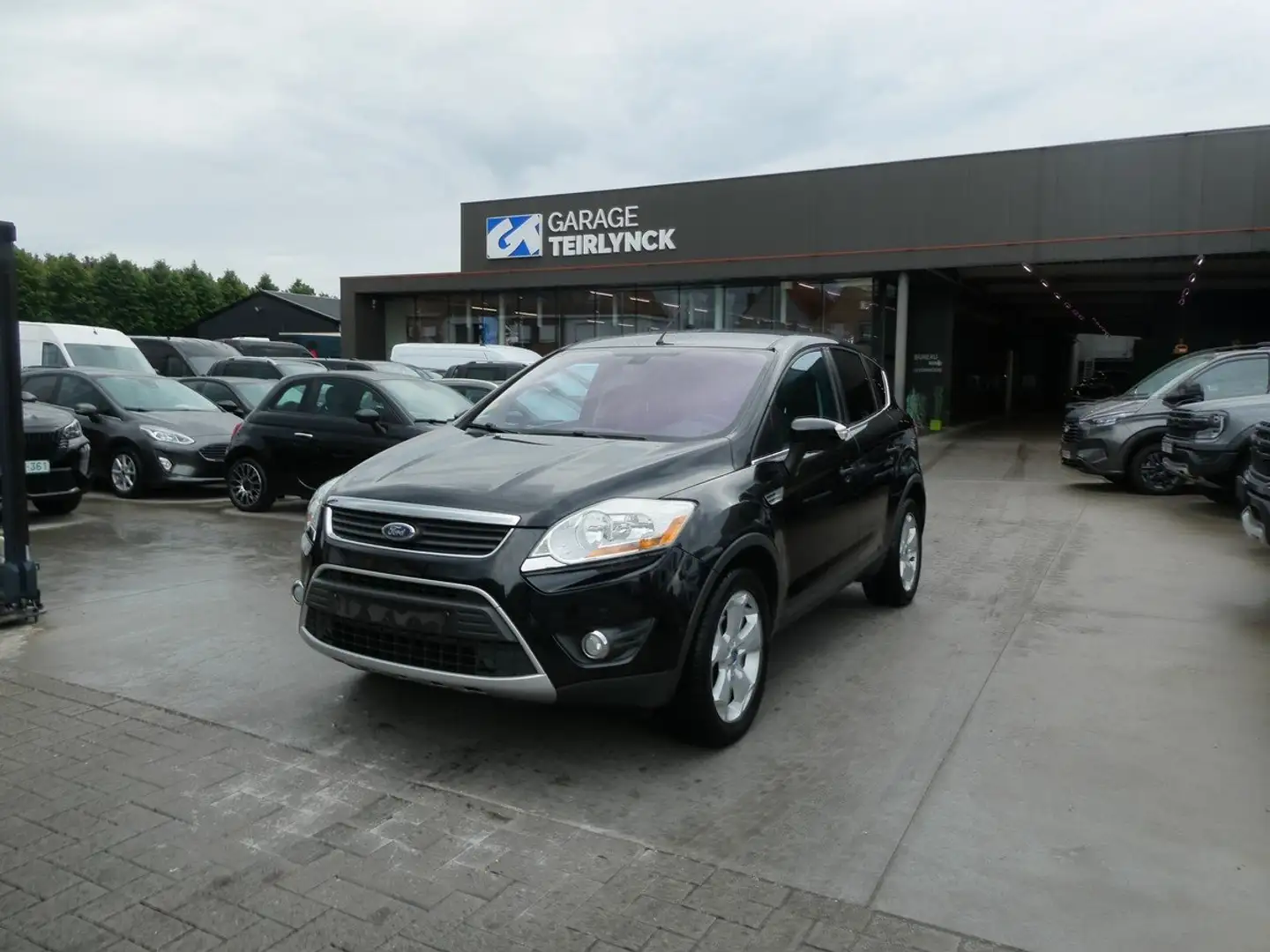 Ford Kuga Titanium 2.0 TDCi 136pk Trekhaak Leder '09 (20179) Negro - 1