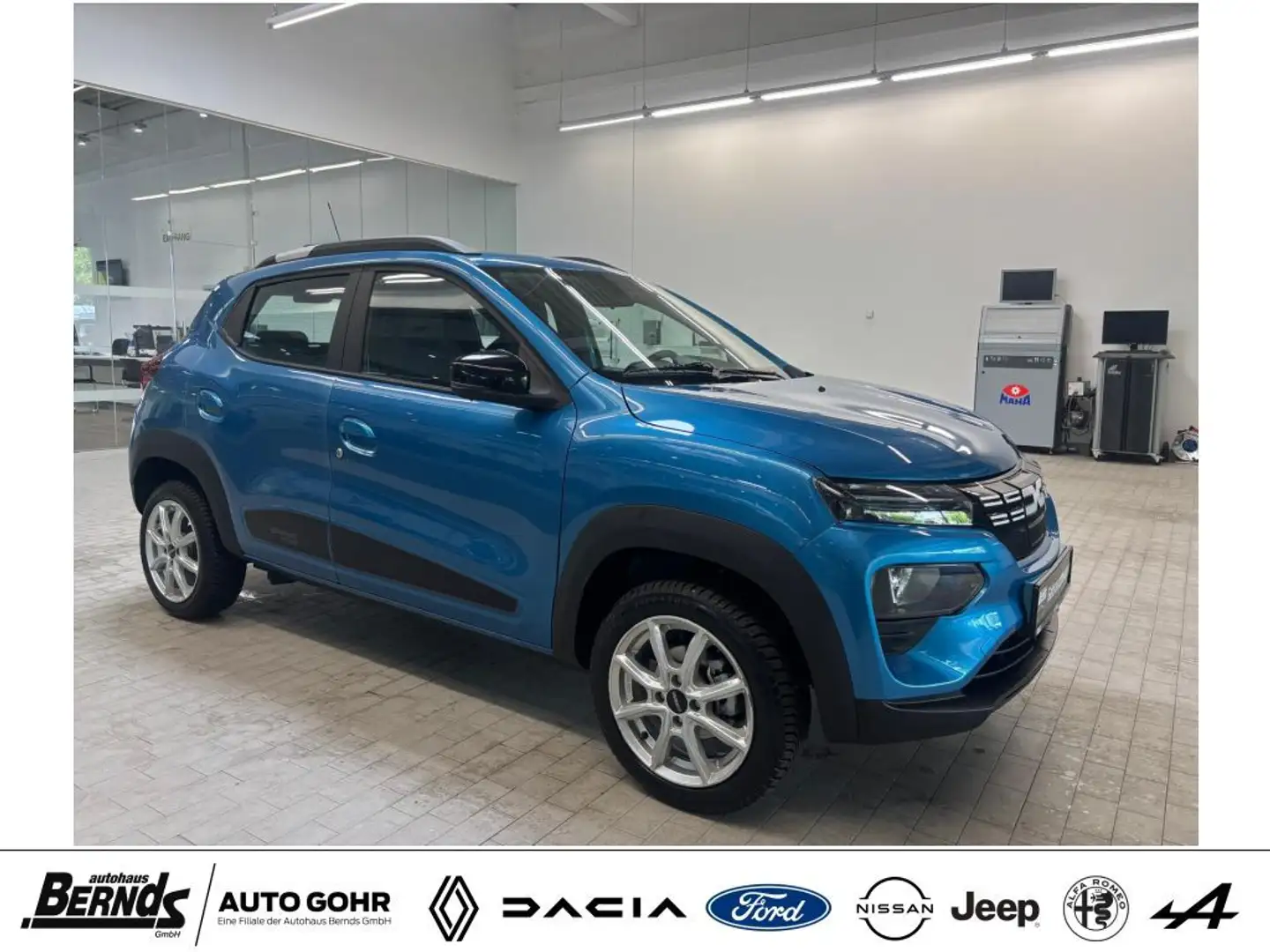 Dacia Spring ESSENTIAL CCS-LADEANSCHLUSS | ALLWETTERRÄDER Blau - 2