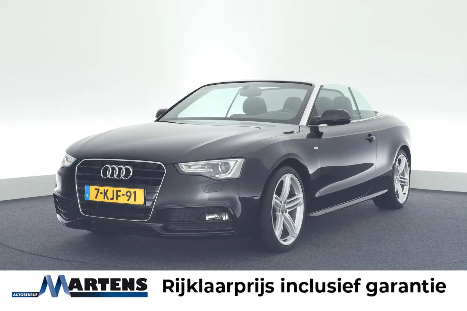Audi A5 Cabriolet 1.8 TFSI 170pk 2x S-Line Nekverwarming T Zwart - 1