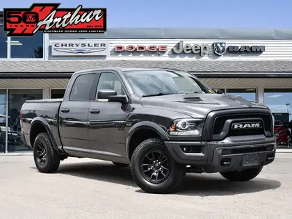 Gray 2021 RAM 1500 Pickup Truck Four-Wheel Drive 8-Speed Automatic
