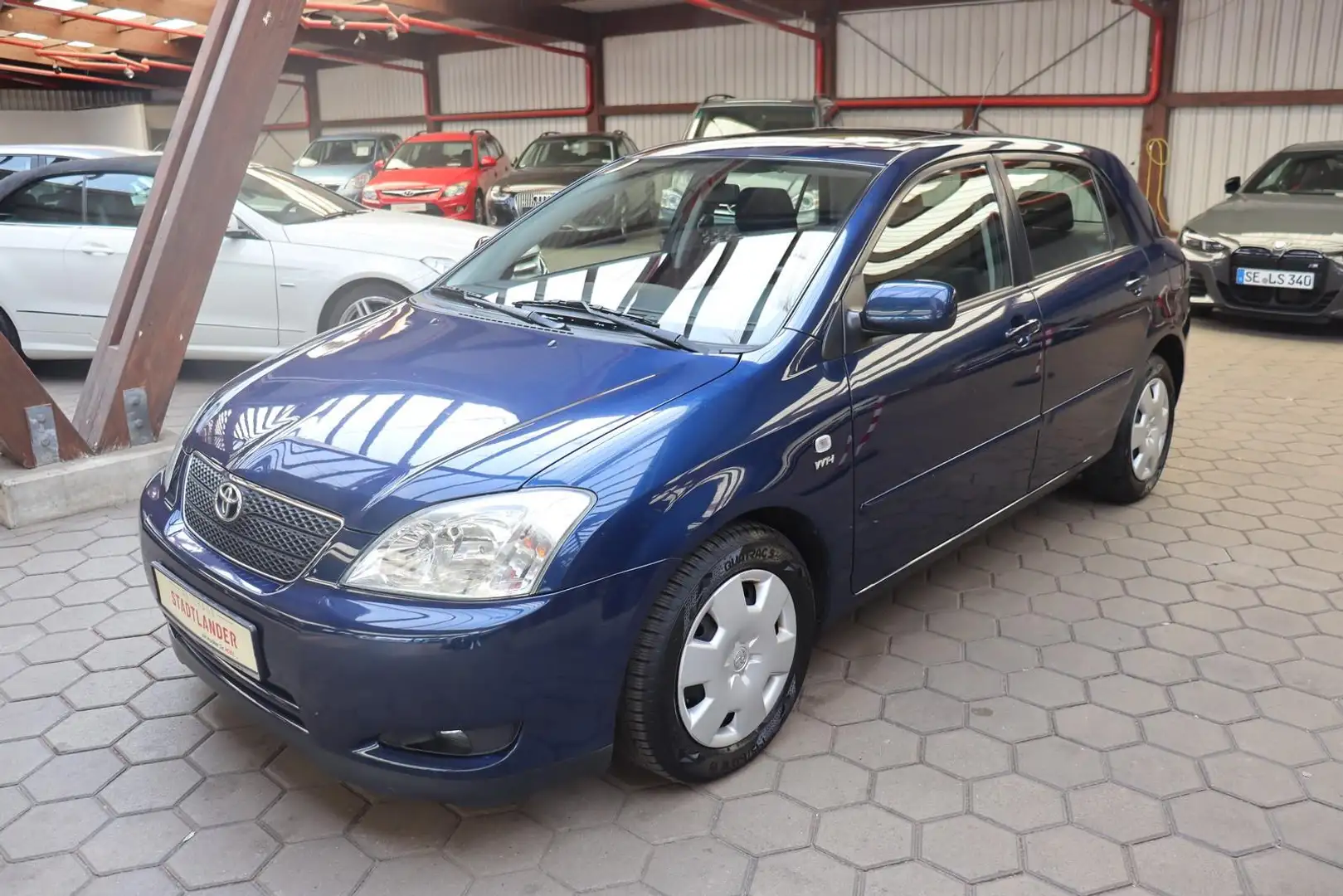 Toyota Corolla 1.6 Sol / Compact  KLIMAAUT*PDC*1. HAND Bleu - 1