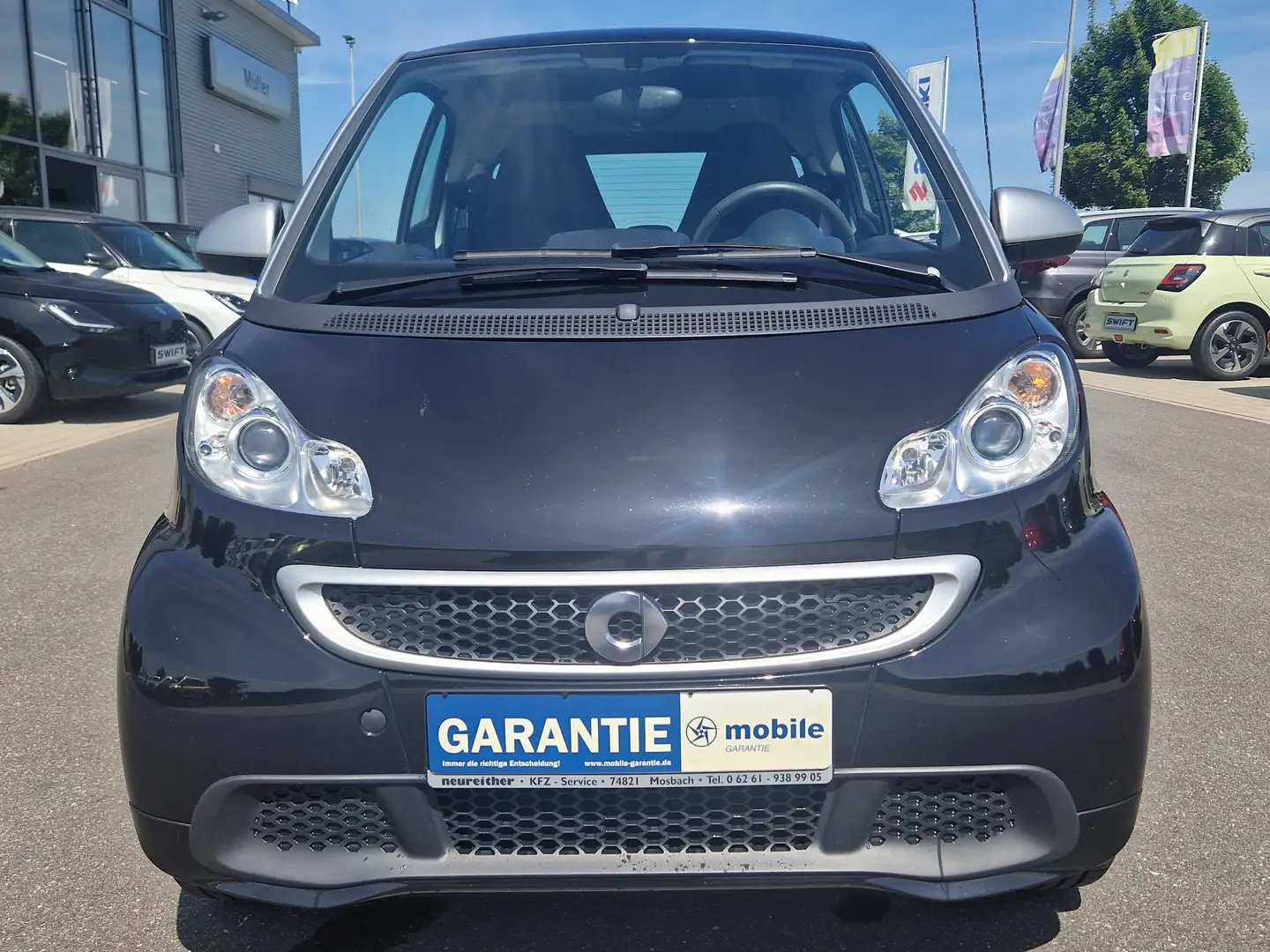 smart forTwo 62kW (451.332) Glasdach Sitzheizung Gris - 2