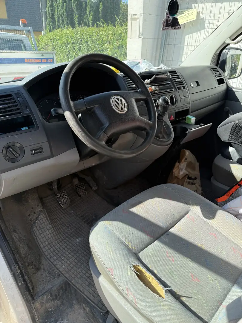Volkswagen T5 Kombi Kasten Wit - 1