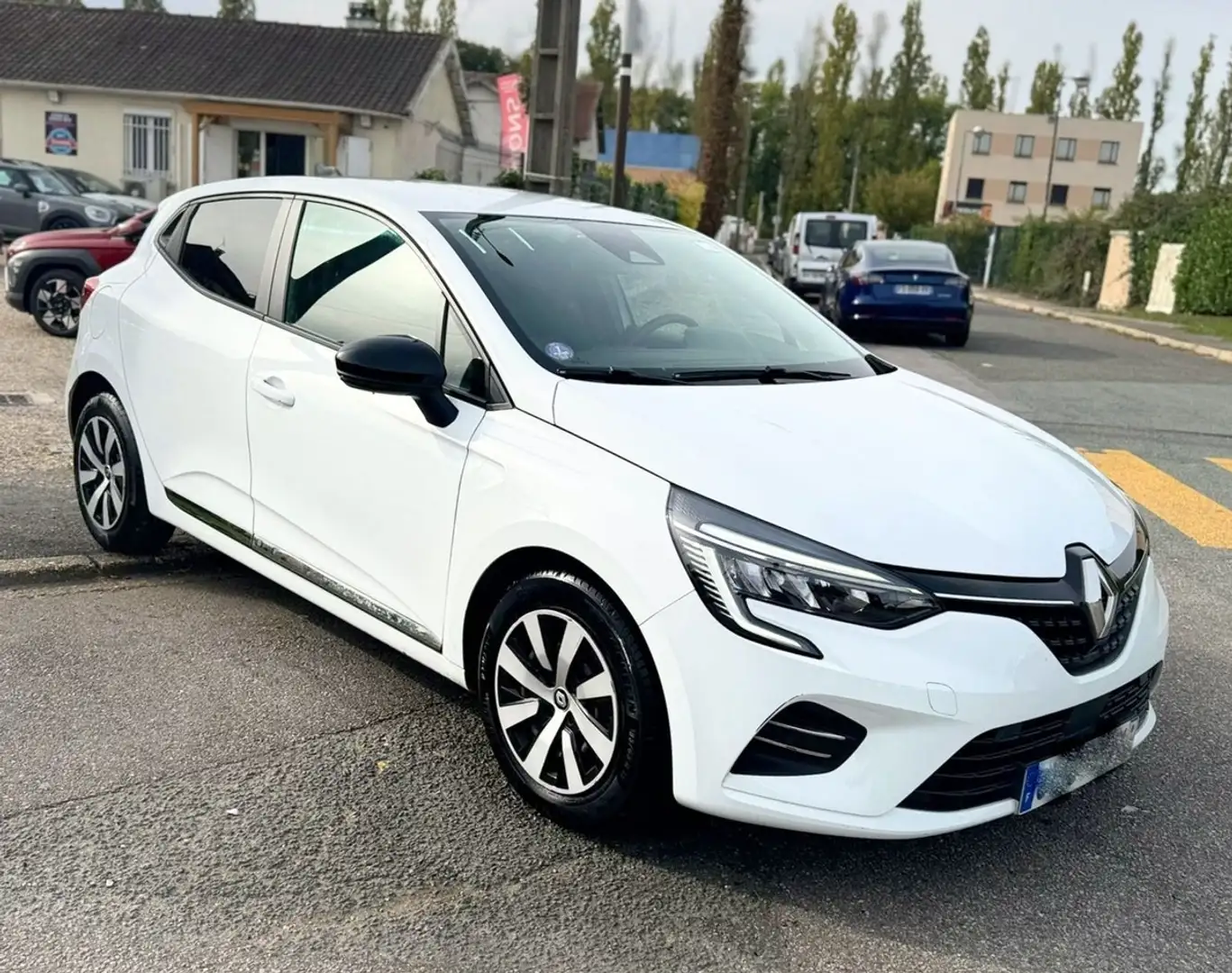 Renault Clio Evolution 1.0 TCE 100CV BVM6 03/2023 9159HT GPL ENTRETIEN A JOUR TBEG Weiß - 1