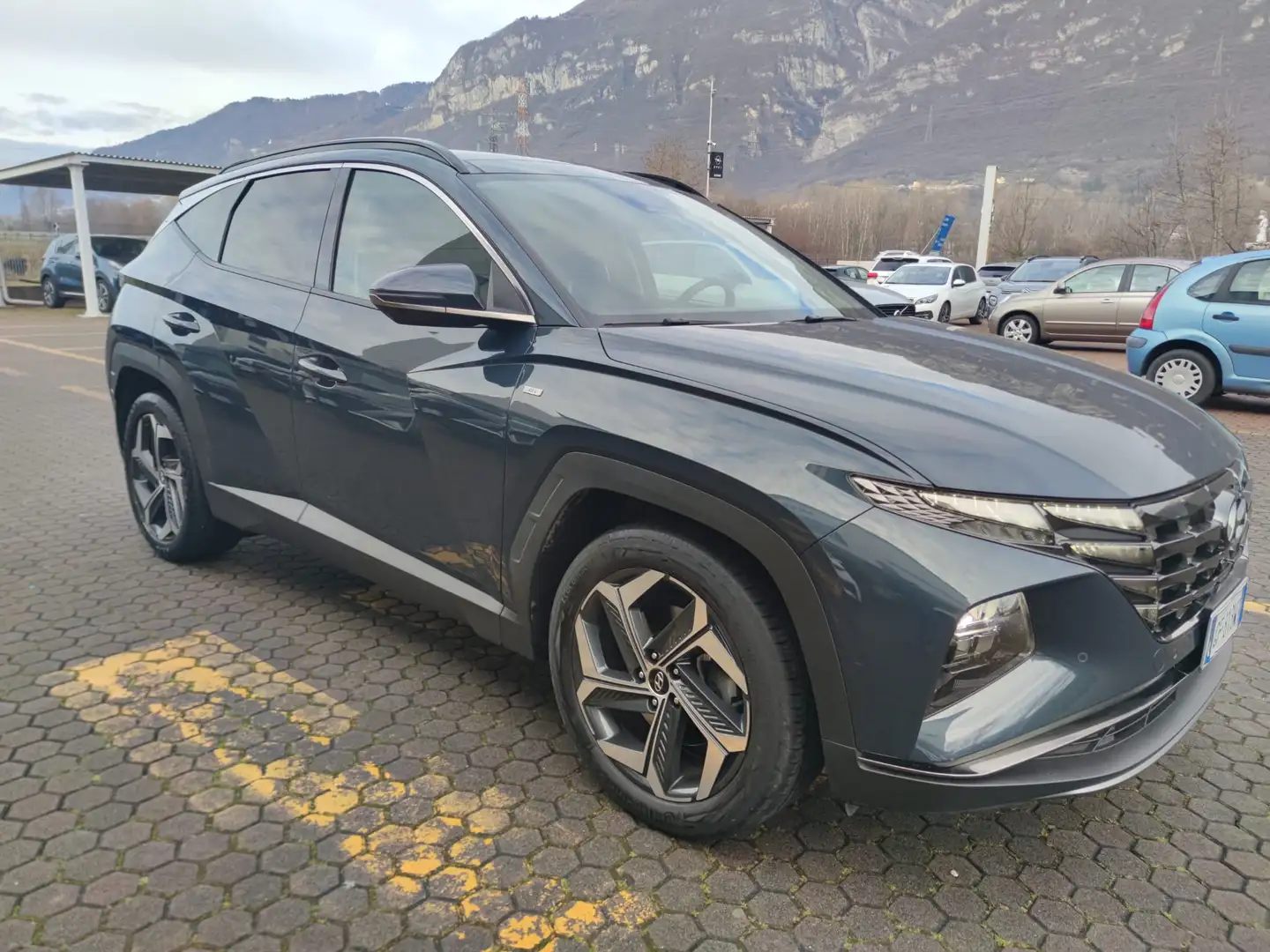 Hyundai TUCSON Tucson III 2021 1.6 crdi 48V Exellence Blau - 1