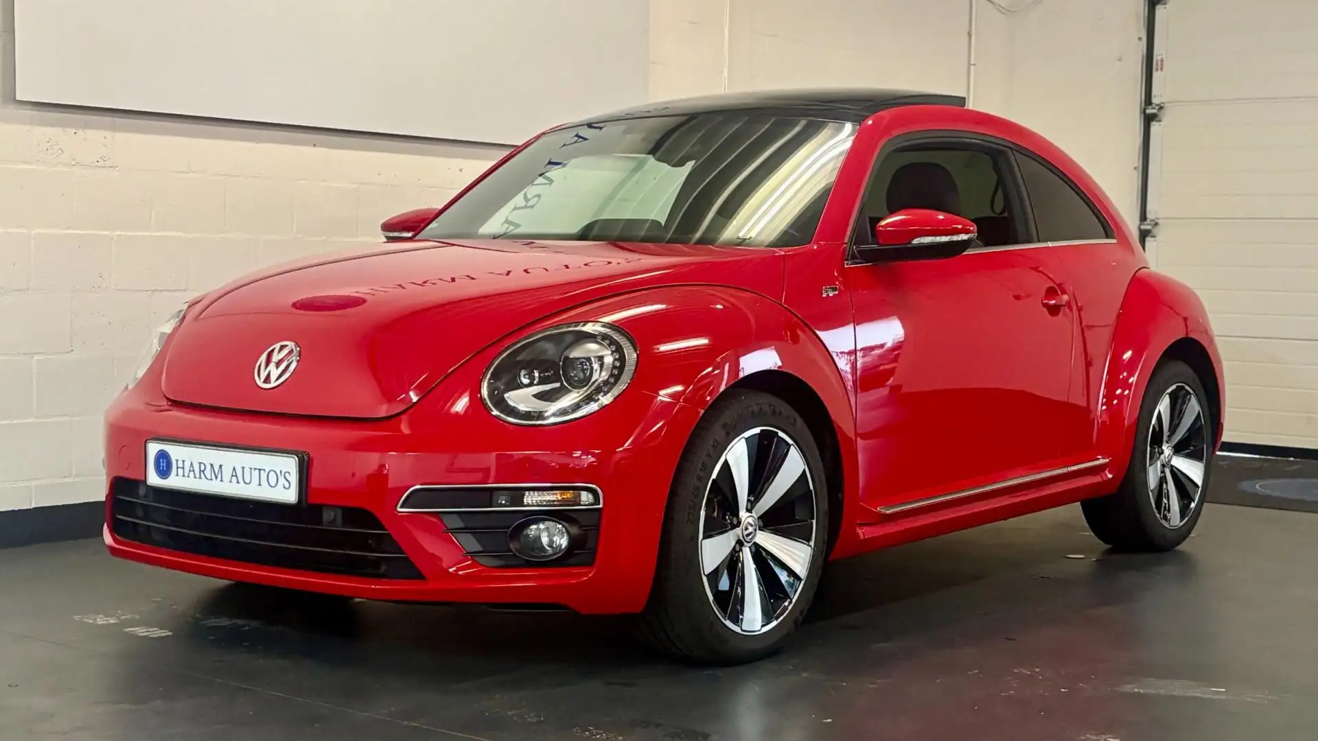 Volkswagen Beetle 1.4 TSI R Line Fender Pano/Cruise/Xenon/Clima/PDC/ Rouge - 2